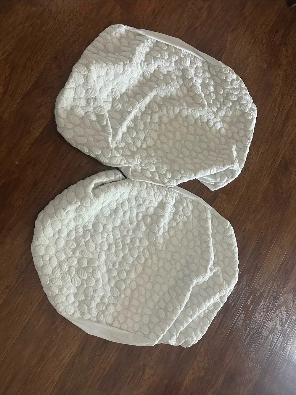 TWO organic waterproof crib mattress protectors